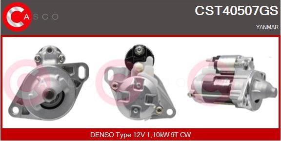 Casco CST40507GS - Starter autospares.lv