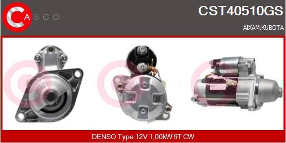 Casco CST40510GS - Starter autospares.lv