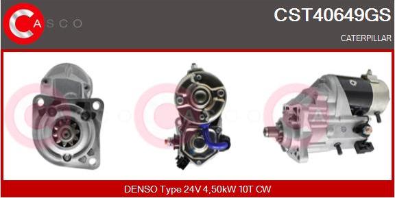 Casco CST40649GS - Starter autospares.lv