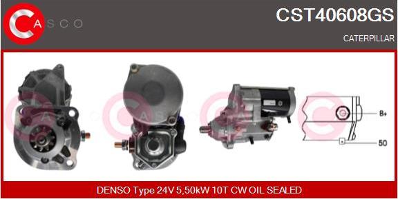 Casco CST40608GS - Starter autospares.lv