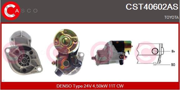 Casco CST40602AS - Starter autospares.lv