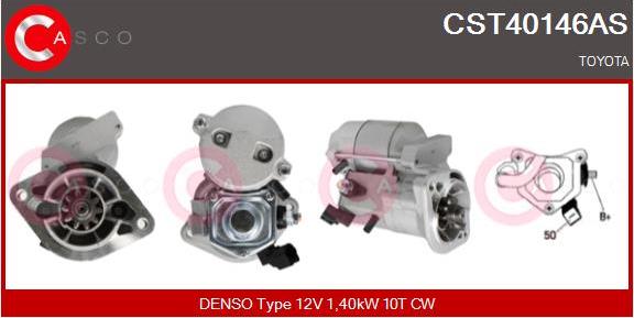 Casco CST40146AS - Starter autospares.lv