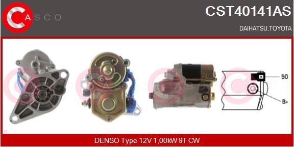 Casco CST40141AS - Starter autospares.lv