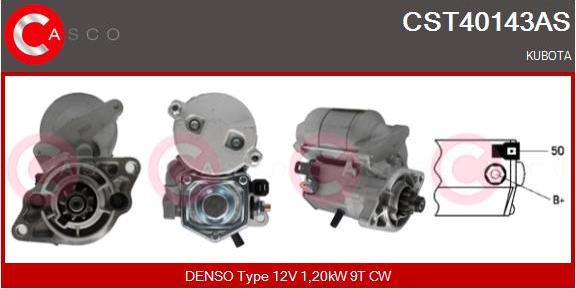 Casco CST40143AS - Starter autospares.lv