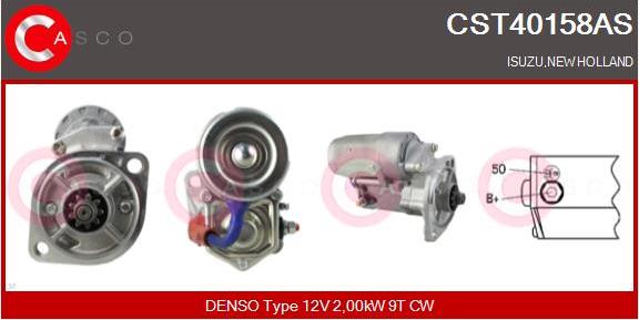 Casco CST40158AS - Starter autospares.lv