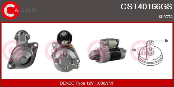 Casco CST40166GS - Starter autospares.lv