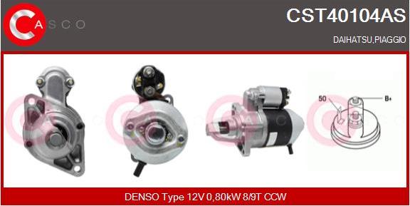 Casco CST40104AS - Starter autospares.lv