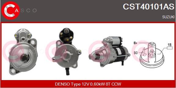 Casco CST40101AS - Starter autospares.lv