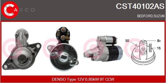 Casco CST40102AS - Starter autospares.lv