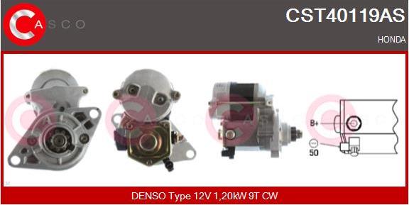 Casco CST40119AS - Starter autospares.lv