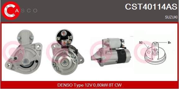 Casco CST40114AS - Starter autospares.lv