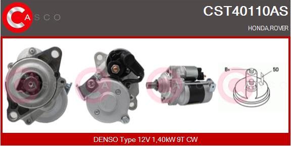 Casco CST40110AS - Starter autospares.lv