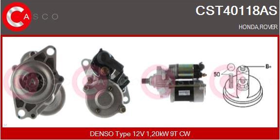 Casco CST40118AS - Starter autospares.lv