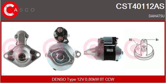 Casco CST40112AS - Starter autospares.lv