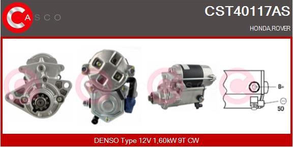 Casco CST40117AS - Starter autospares.lv