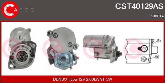 Casco CST40129AS - Starter autospares.lv