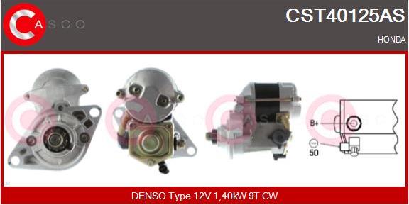 Casco CST40125AS - Starter autospares.lv