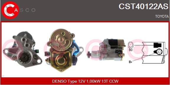 Casco CST40122AS - Starter autospares.lv