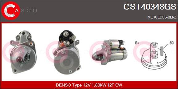 Casco CST40348GS - Starter autospares.lv