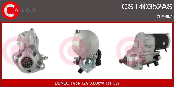 Casco CST40352AS - Starter autospares.lv