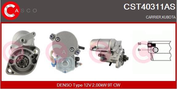 Casco CST40311AS - Starter autospares.lv