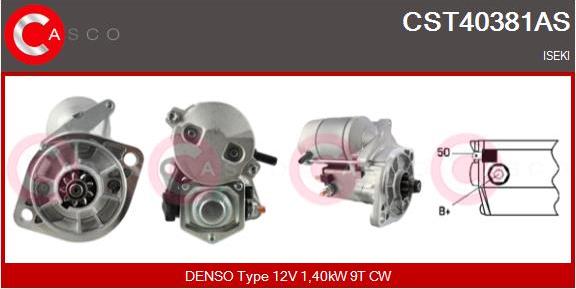 Casco CST40381AS - Starter autospares.lv