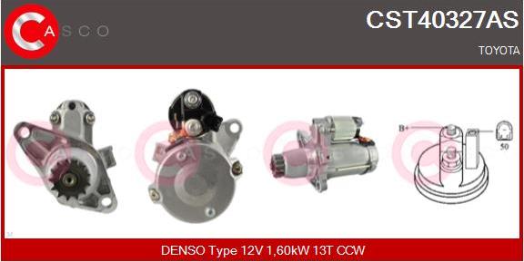 Casco CST40327AS - Starter autospares.lv