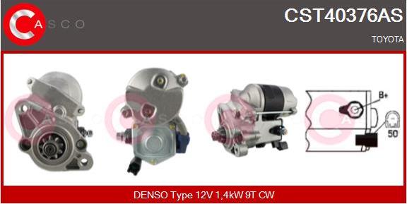 Casco CST40376AS - Starter autospares.lv