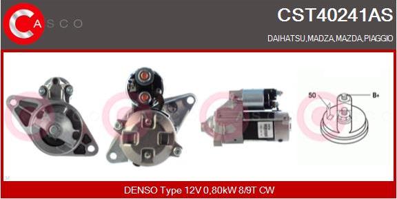 Casco CST40241AS - Starter autospares.lv