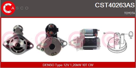 Casco CST40263AS - Starter autospares.lv