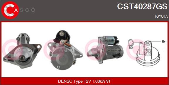 Casco CST40287GS - Starter autospares.lv