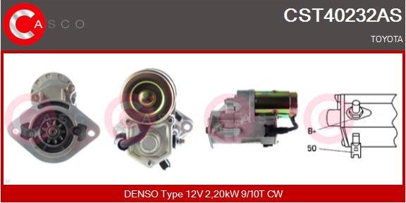 Casco CST40232AS - Starter autospares.lv