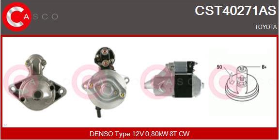 Casco CST40271AS - Starter autospares.lv