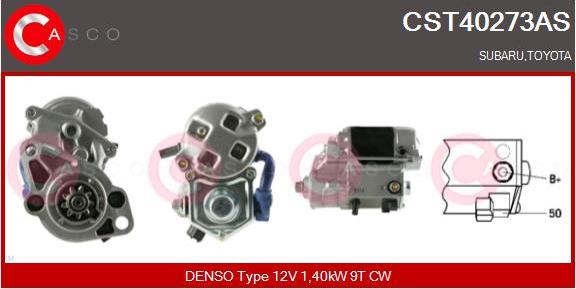 Casco CST40273AS - Starter autospares.lv