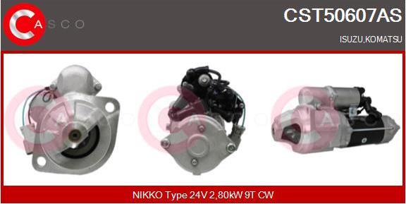 Casco CST50607AS - Starter autospares.lv