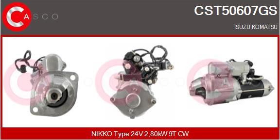 Casco CST50607GS - Starter autospares.lv