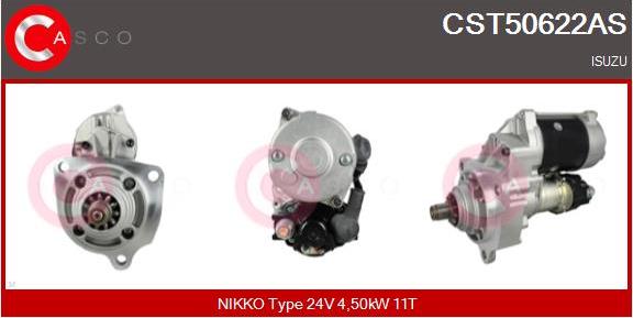 Casco CST50622AS - Starter autospares.lv