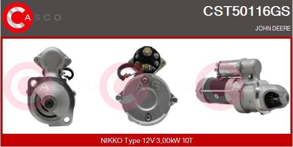 Casco CST50116GS - Starter autospares.lv