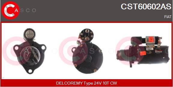 Casco CST60602AS - Starter autospares.lv