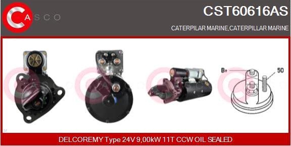 Casco CST60616AS - Starter autospares.lv