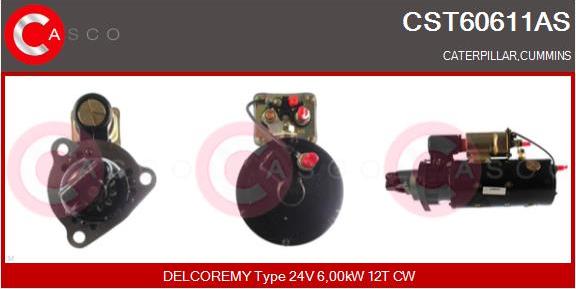 Casco CST60611AS - Starter autospares.lv