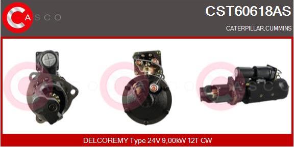 Casco CST60618AS - Starter autospares.lv