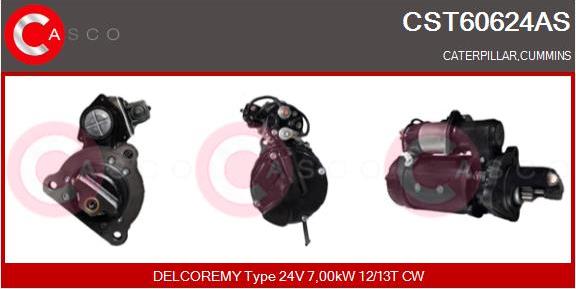 Casco CST60624AS - Starter autospares.lv