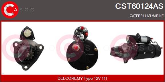 Casco CST60124AS - Starter autospares.lv