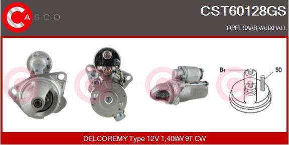 Casco CST60128GS - Starter autospares.lv