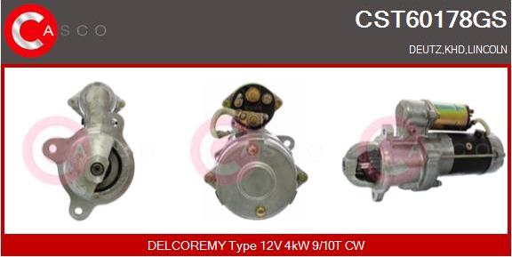 Casco CST60178GS - Starter autospares.lv