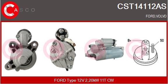 Casco CST14112AS - Starter autospares.lv