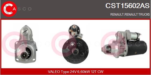 Casco CST15602AS - Starter autospares.lv