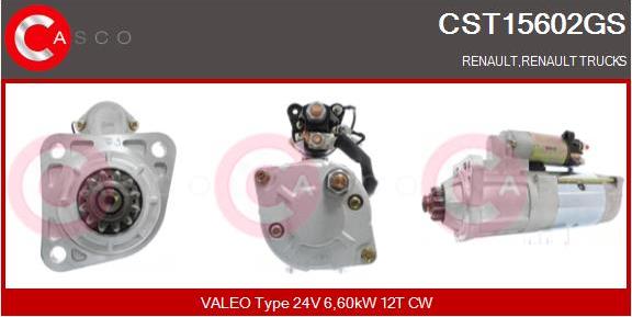 Casco CST15602GS - Starter autospares.lv