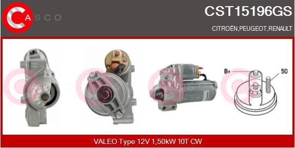 Casco CST15196GS - Starter autospares.lv